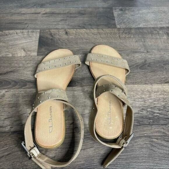 CL By Laundry Studded Wrap Ankle Sandals Size 9 Chinese Laundry - Picture 6 of 8